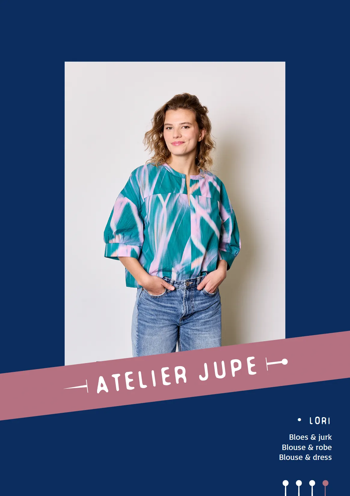 Patroon blouse en jurk 'Lori' - Atelier Jupe